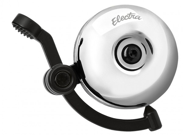 Electra bicycle bell / linear bell polished silver