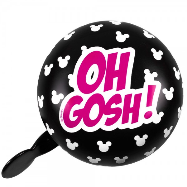 Disney 2-Klang Fahrrad Glocke Minnie Mouse: Oh Gosh! XXL Ø 80mm
