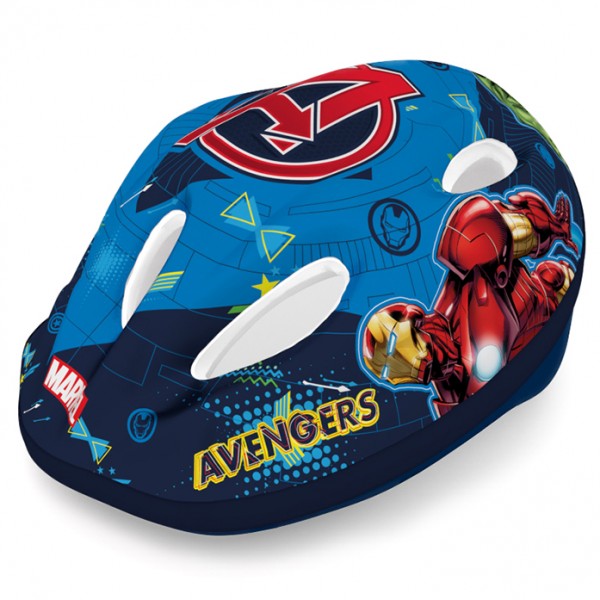 Mondo Toys Kinder Fahrradhelm Avengers Design – Für 3-8 Jahre, Kopfumfang 52-56 Cm | Mit 8 Lüftungsschlitzen & Weichem Innenfutter