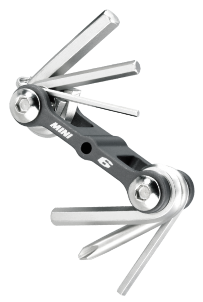 Topeak Miniwerkzeug Mini 6, Fahrrad Reparatur Werkzeug