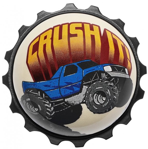 Electra Fahrraddrehklingel "Crush it!", Revolver Twister Bell, Monster Truck