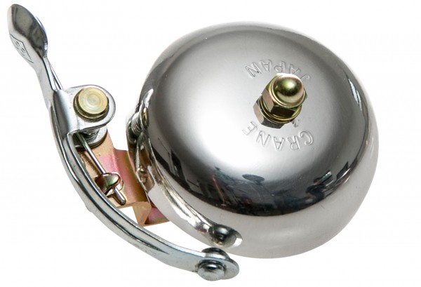 Crane Bell Co. Suzu Bell Fahrradklingel Polished Silver