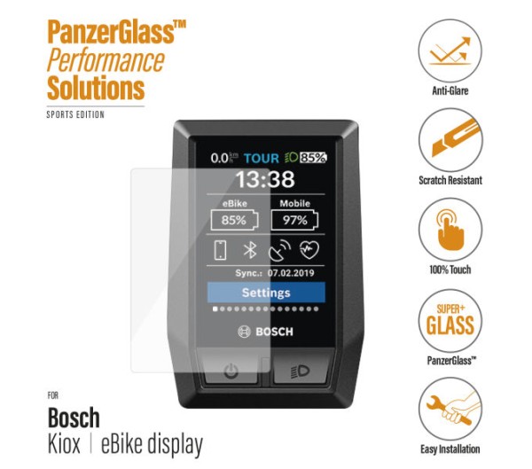 Panzerglass für das Bosch KIOX BUI330, Display Schutz