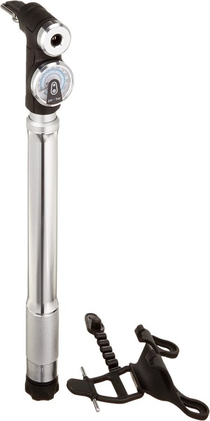 crankbrothers bicycle mini pump Sterling LG, Silver