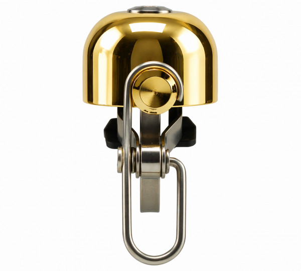 Sushi Bar Fahrradklingel Rōnin goldfarben poliert– Stilvoll & laut, Preis-Leistungs-Hit