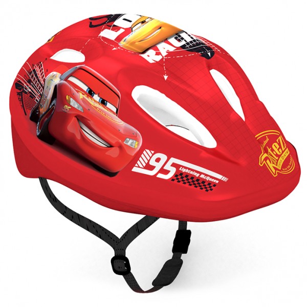 Disney children's bicycle helmet "Cars 3", adjustable, 52-56cm