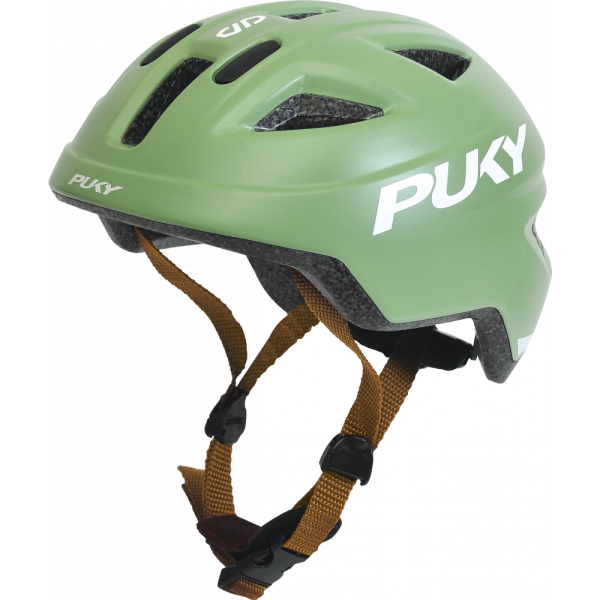 Puky Helm in retro green, matt