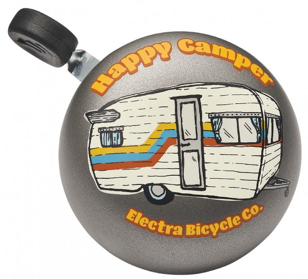 Electra Bicycle Bell Small Ding Dong "Happy CAMPER", Ø 60mm